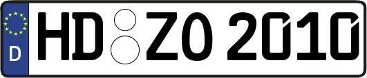 HD-ZO2010
