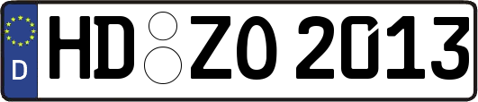 HD-ZO2013