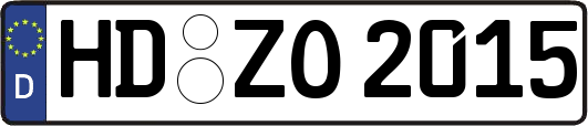 HD-ZO2015