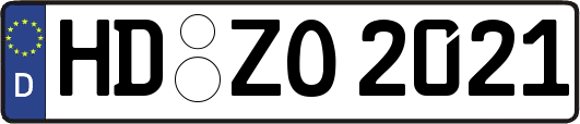 HD-ZO2021