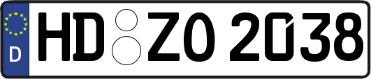 HD-ZO2038