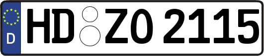 HD-ZO2115