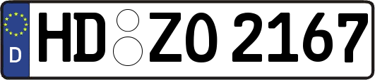 HD-ZO2167