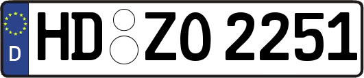 HD-ZO2251