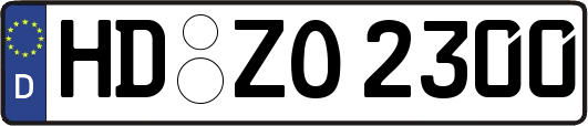 HD-ZO2300