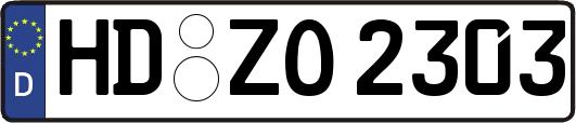 HD-ZO2303