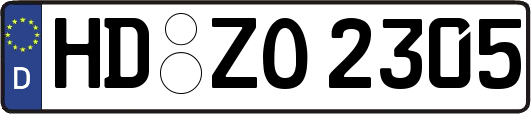 HD-ZO2305