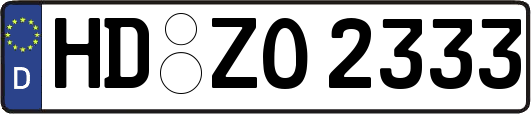 HD-ZO2333