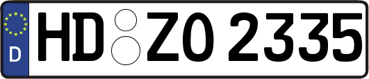 HD-ZO2335