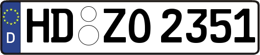 HD-ZO2351