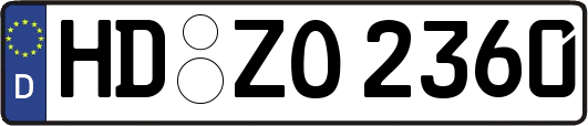 HD-ZO2360
