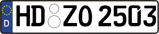 HD-ZO2503
