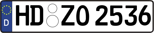 HD-ZO2536
