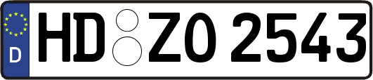 HD-ZO2543