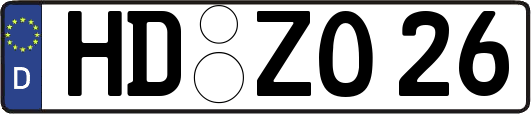 HD-ZO26
