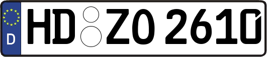 HD-ZO2610