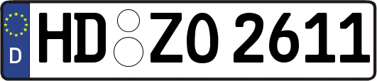 HD-ZO2611