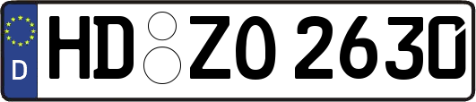 HD-ZO2630
