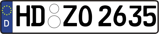 HD-ZO2635