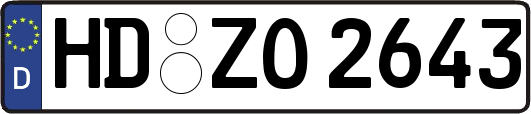 HD-ZO2643