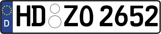 HD-ZO2652