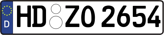HD-ZO2654