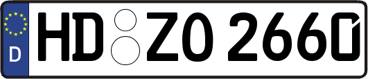 HD-ZO2660