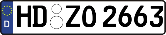 HD-ZO2663