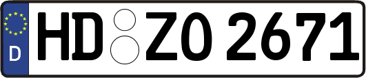 HD-ZO2671