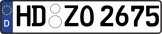HD-ZO2675
