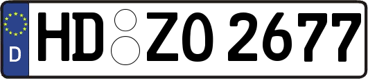 HD-ZO2677