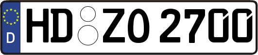 HD-ZO2700
