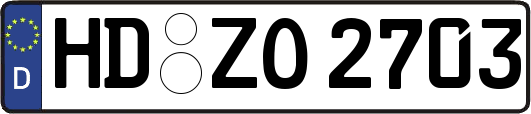 HD-ZO2703