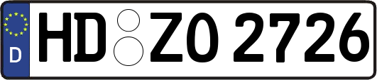 HD-ZO2726