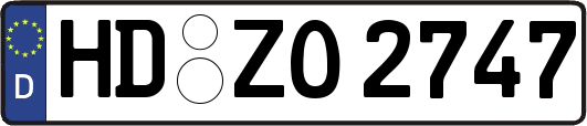 HD-ZO2747