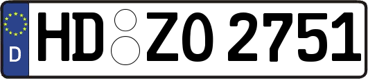 HD-ZO2751