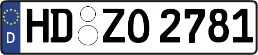 HD-ZO2781