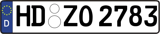 HD-ZO2783