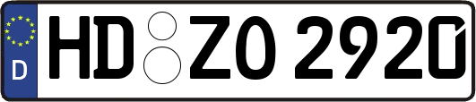 HD-ZO2920
