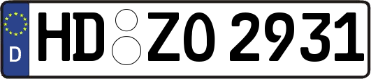 HD-ZO2931
