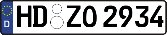 HD-ZO2934