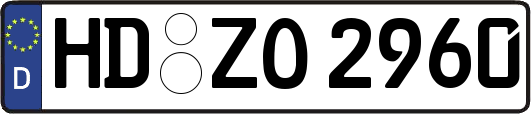 HD-ZO2960