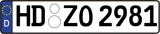 HD-ZO2981