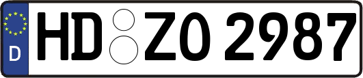 HD-ZO2987
