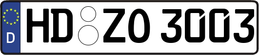 HD-ZO3003