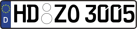HD-ZO3005