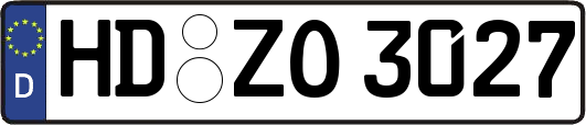 HD-ZO3027