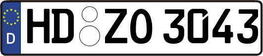 HD-ZO3043