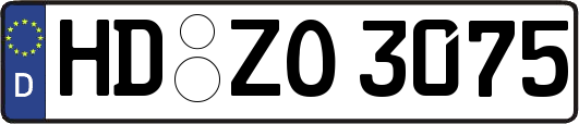 HD-ZO3075