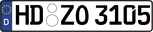HD-ZO3105